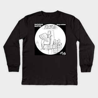 Iraqi Museum Kids Long Sleeve T-Shirt